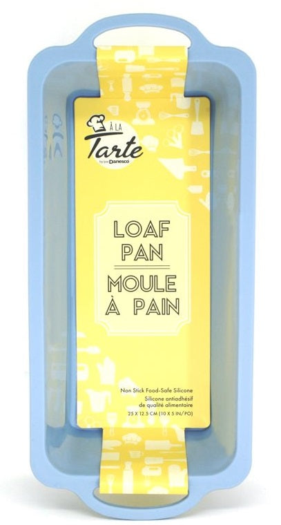 Danesco A La Tarte Blue Silicone Loaf Pan