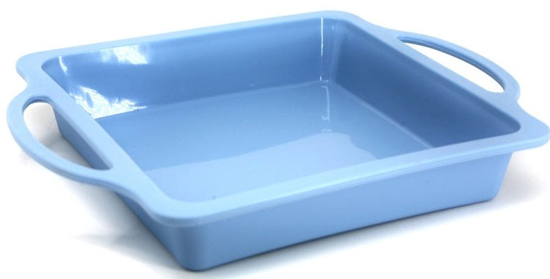 Danesco A La Tarte Blue Silicone Square Cake Pan