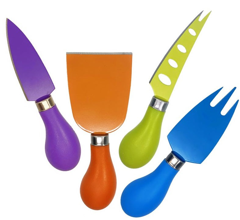 Danesco Colorful Cheese Knife Set