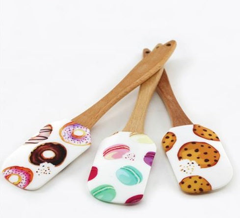 Danesco Cookies Silicone Spatula