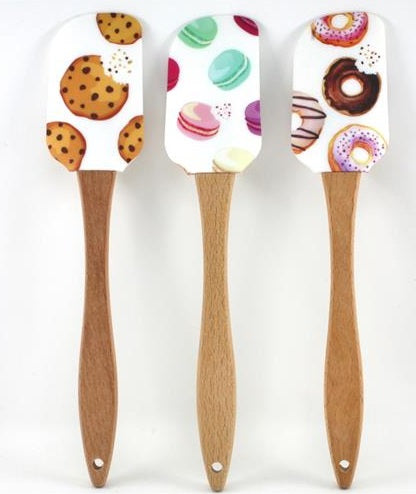 Danesco Cookies Silicone Spatula