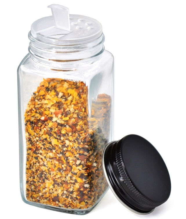 Danesco Spice Jar Set of 12 with Labels