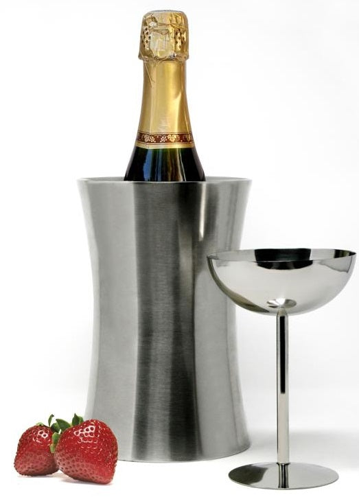 Danesco Double Walled Stainless Steel Wine Cooler