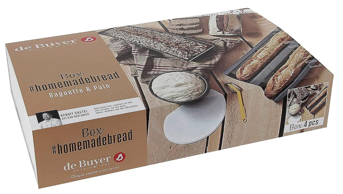 DeBuyer Baguette and Loaf Bread Making Gift Set