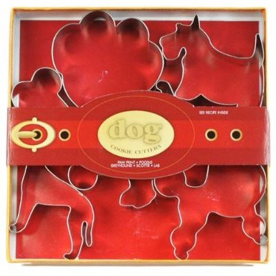 Fox Run Dog Cookie Cutter Set