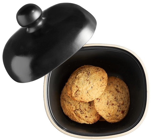 Emile Henry Cookie Jar Truffle Black