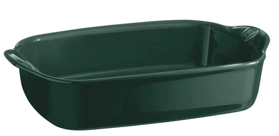 Emile Henry Rectangular Baking Dish Individual Cedar Green