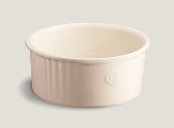 Emile Henry Souffle Baking Dish Clay