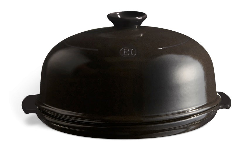 Emile Henry Bread Cloche Charcoal Black