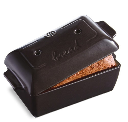 Emile Henry Bread Loaf Baker Charcoal