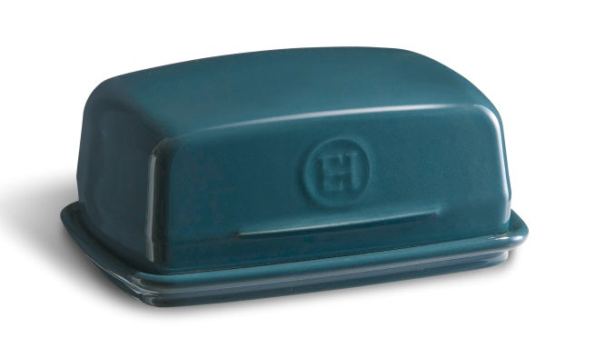 Emile Henry Butter Dish Blue Flame