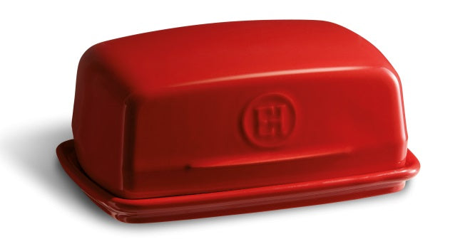 Emile Henry Butter Dish Burgundy