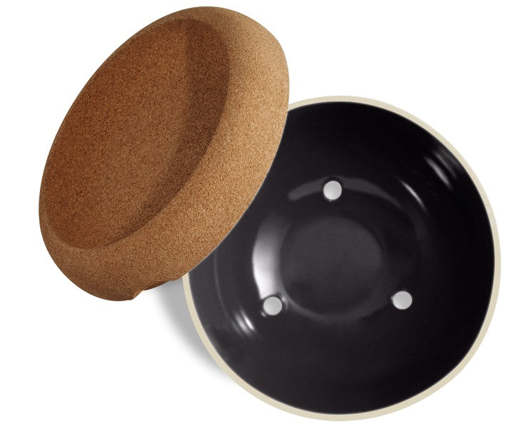 Emile Henry Deep Storage Bowl Truffle Black