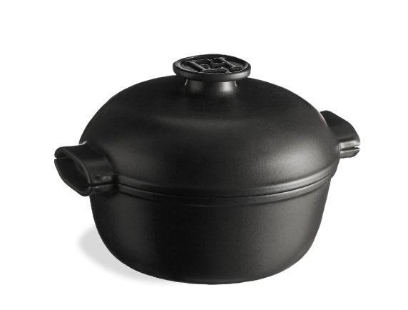 Emile Henry Delight Casserole / Dutch Oven Slate 2L