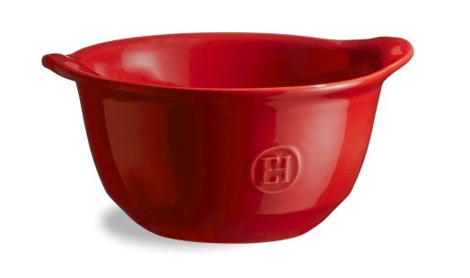 Emile Henry Gratin Bowl Burgundy Red