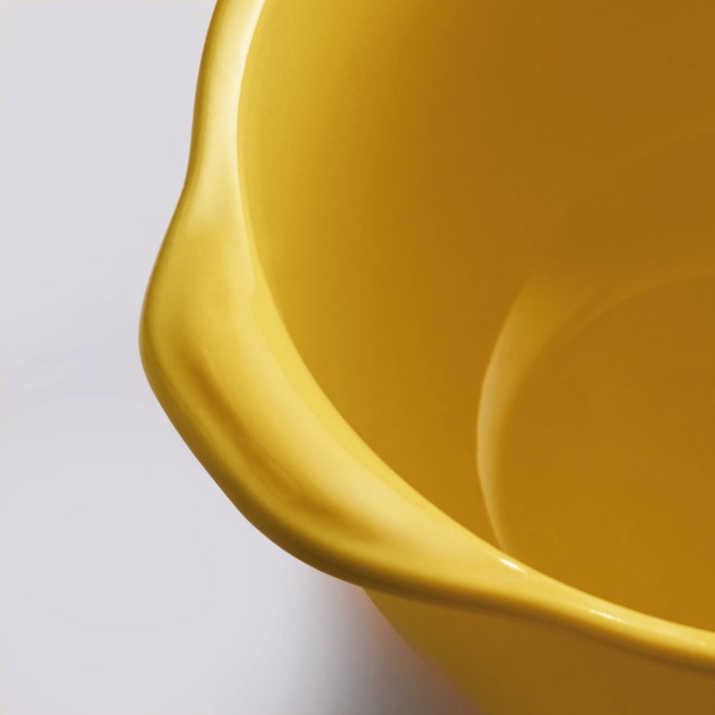 Emile Henry Gratin Bowl Provence Yellow