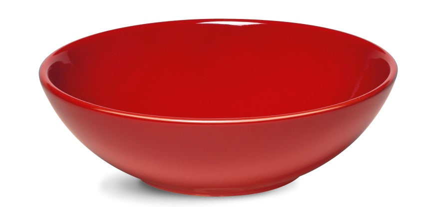 Emile Henry Large Salad Bowl Burgundy Red