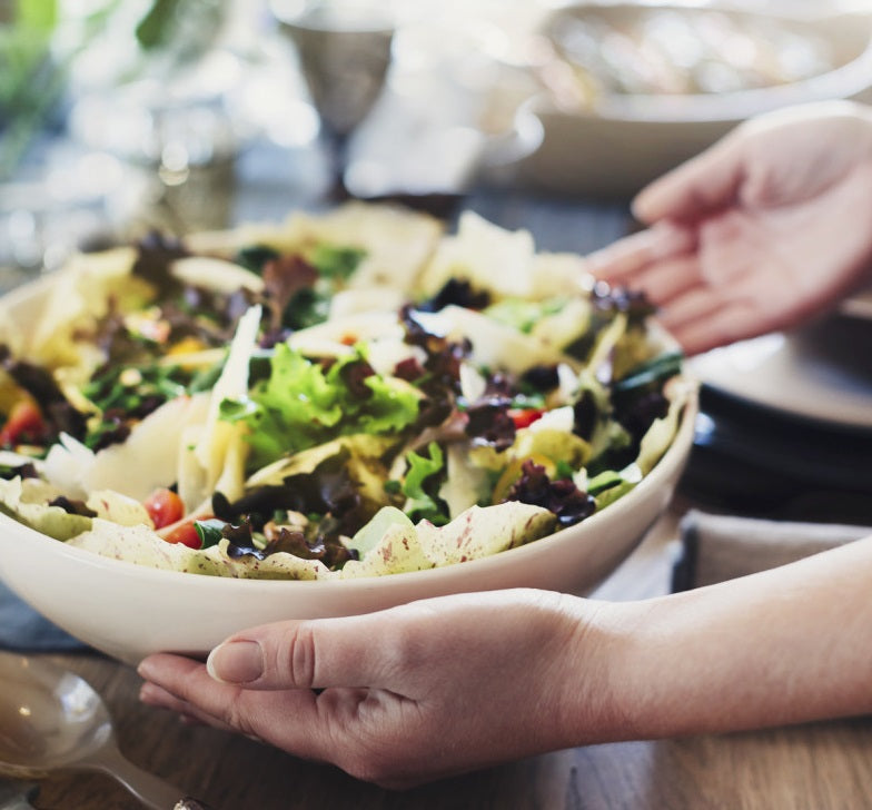 Emile Henry Large Salad Bowl Charcoal Black