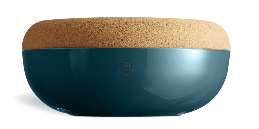 Emile Henry Large Storage Bowl Blue Flame