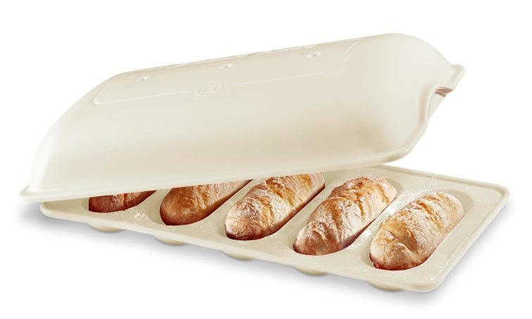 Emile Henry Mini Baguette Baker Clay