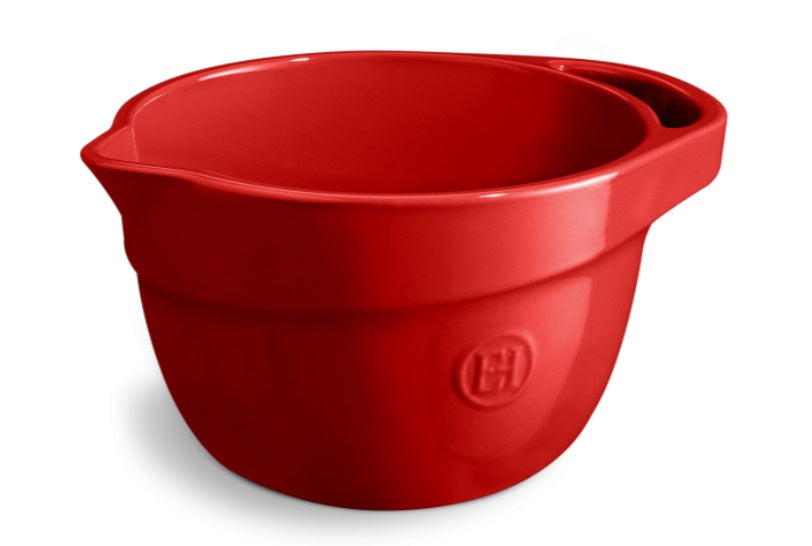 Emile Henry Mixing Bowl 2.5L Burgundy Red