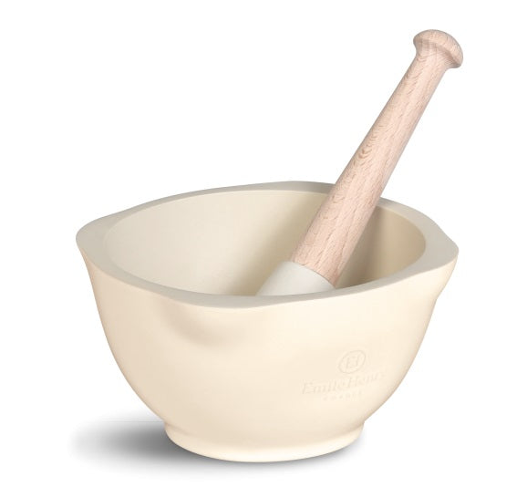 Emile Henry Mortar &amp; Pestle Clay