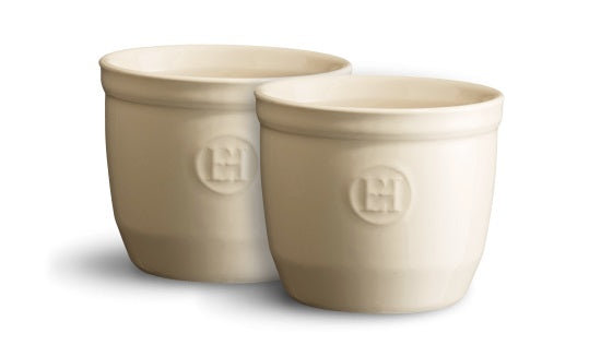 Emile Henry Ramekin Set of 2 N8 Clay