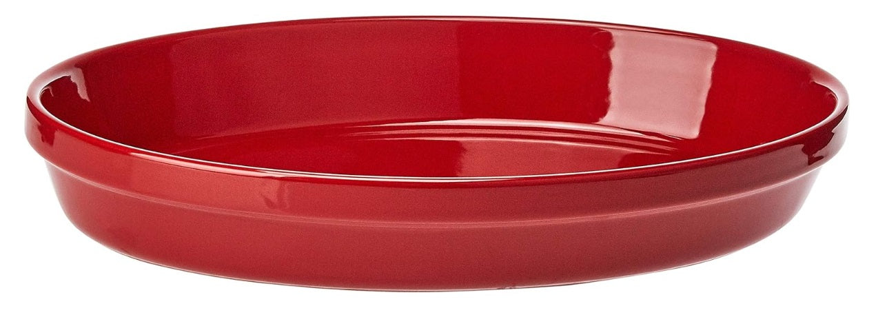 Emile Henry Maxi Oval Baking Dish Burgundy