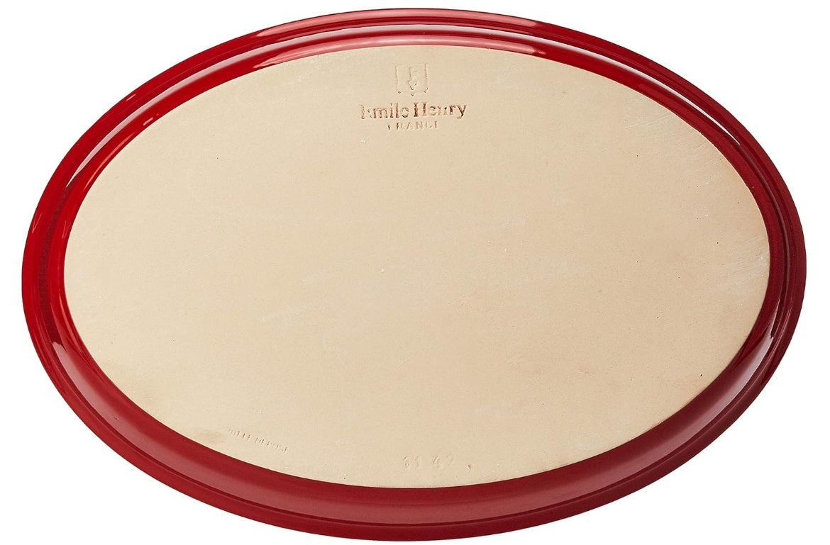 Emile Henry Maxi Oval Baking Dish Burgundy