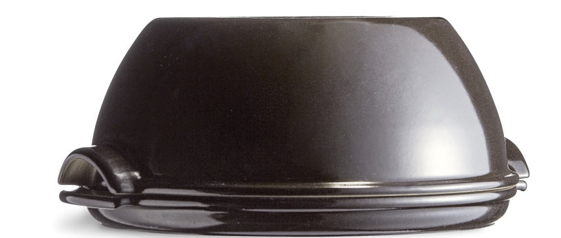 Emile Henry Round Bread Baker Charcoal Black