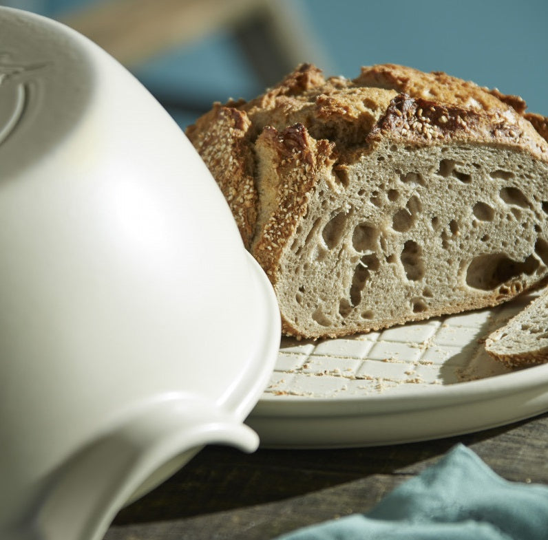 Emile Henry Round Bread Baker Clay