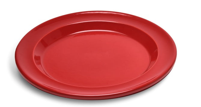 Emile Henry Salad / Dessert Plate Burgundy Red