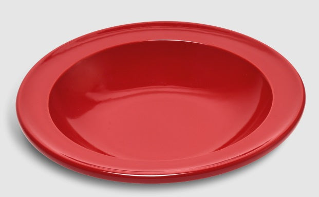 Emile Henry Soup Plate Burgundy Red