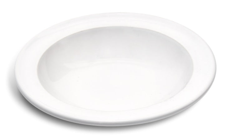 Emile Henry Soup Plate Flour White