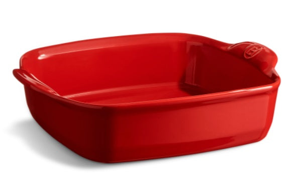 Emile Henry Square Baking Dish Burgundy