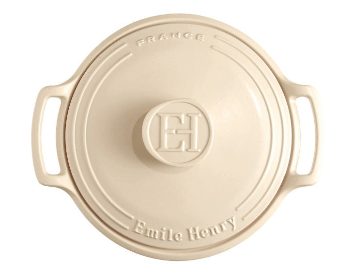 Emile Henry Sublime Round Dutch Oven Cream 4.2L