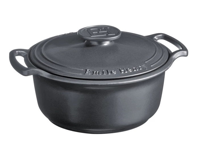 Emile Henry Sublime Round Dutch Oven Slate 4.2L