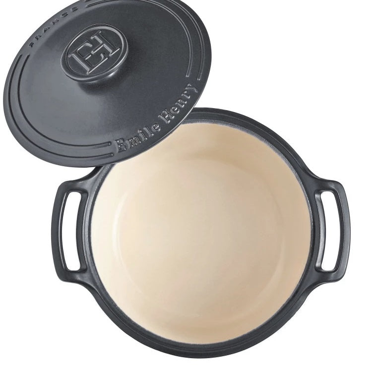 Emile Henry Sublime Round Dutch Oven Slate 4.2L