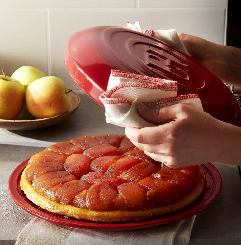 Emile Henry Tarte Tatin Dish Charcoal