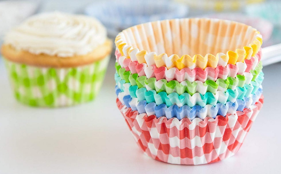 Fox Run Gingham Baking Cup Set of 300