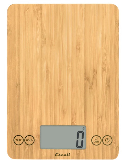 Escali Arti Digital Bamboo Kitchen Scale