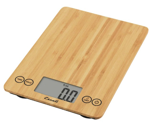 Escali Arti Digital Bamboo Kitchen Scale