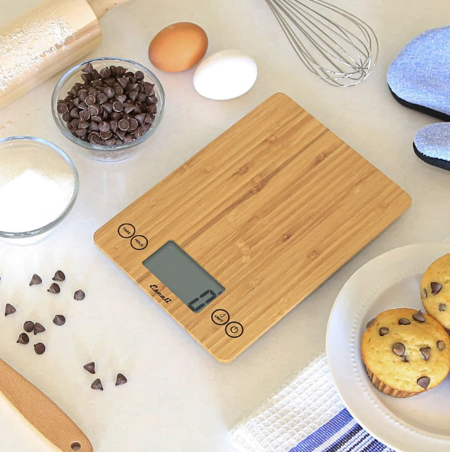 Escali Arti Digital Bamboo Kitchen Scale