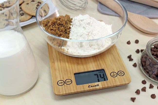 Escali Arti Digital Bamboo Kitchen Scale