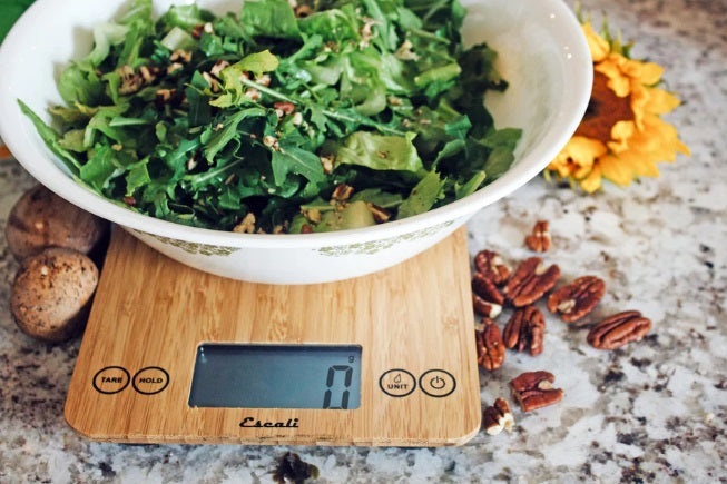 Escali Arti Digital Bamboo Kitchen Scale