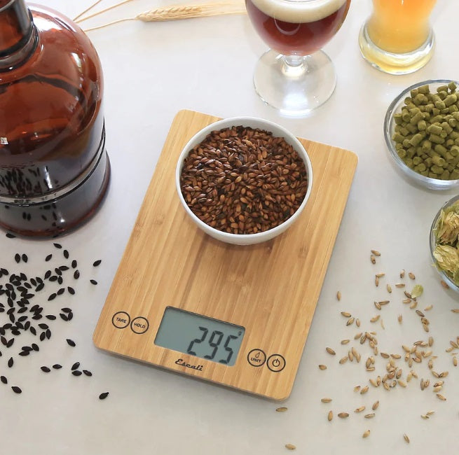 Escali Arti Digital Bamboo Kitchen Scale