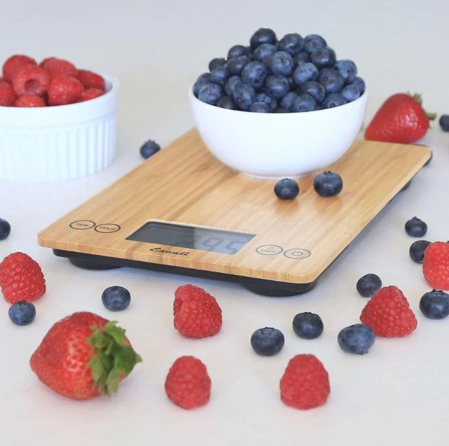 Escali Arti Digital Bamboo Kitchen Scale