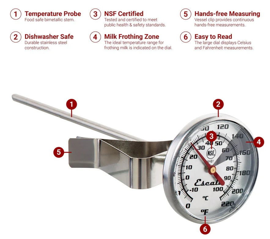 Escali Instant Read Beverage Thermometer