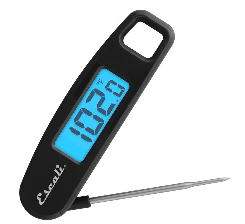 Escali Compact Folding Digital Thermometer Black