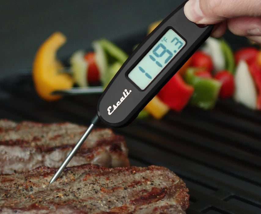 Escali Compact Folding Digital Thermometer Black